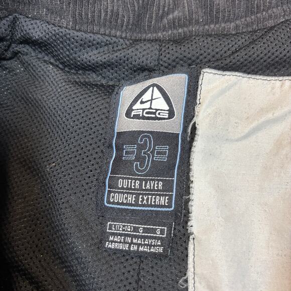 Vintage Nike ACG Outer Layer 3 Ski Snowboard Insulated Pants Large Granola GORP - Picture 5 of 10